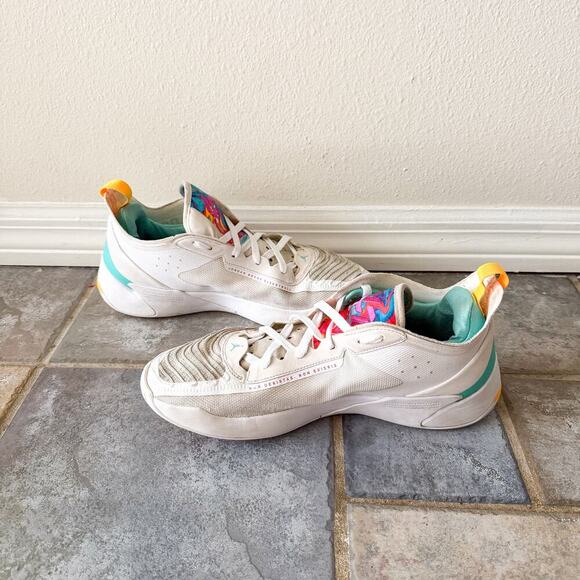 Nike Air Jordan White Multicolor Imaginarium Sneakers Men’s Size 12 main image 5